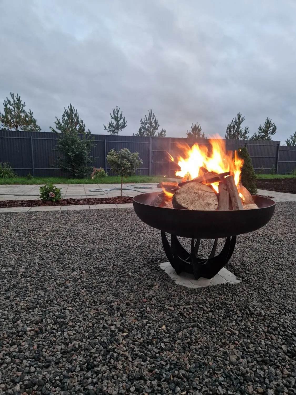 Костровая чаша «Глубокая SOLID» 1000 мм