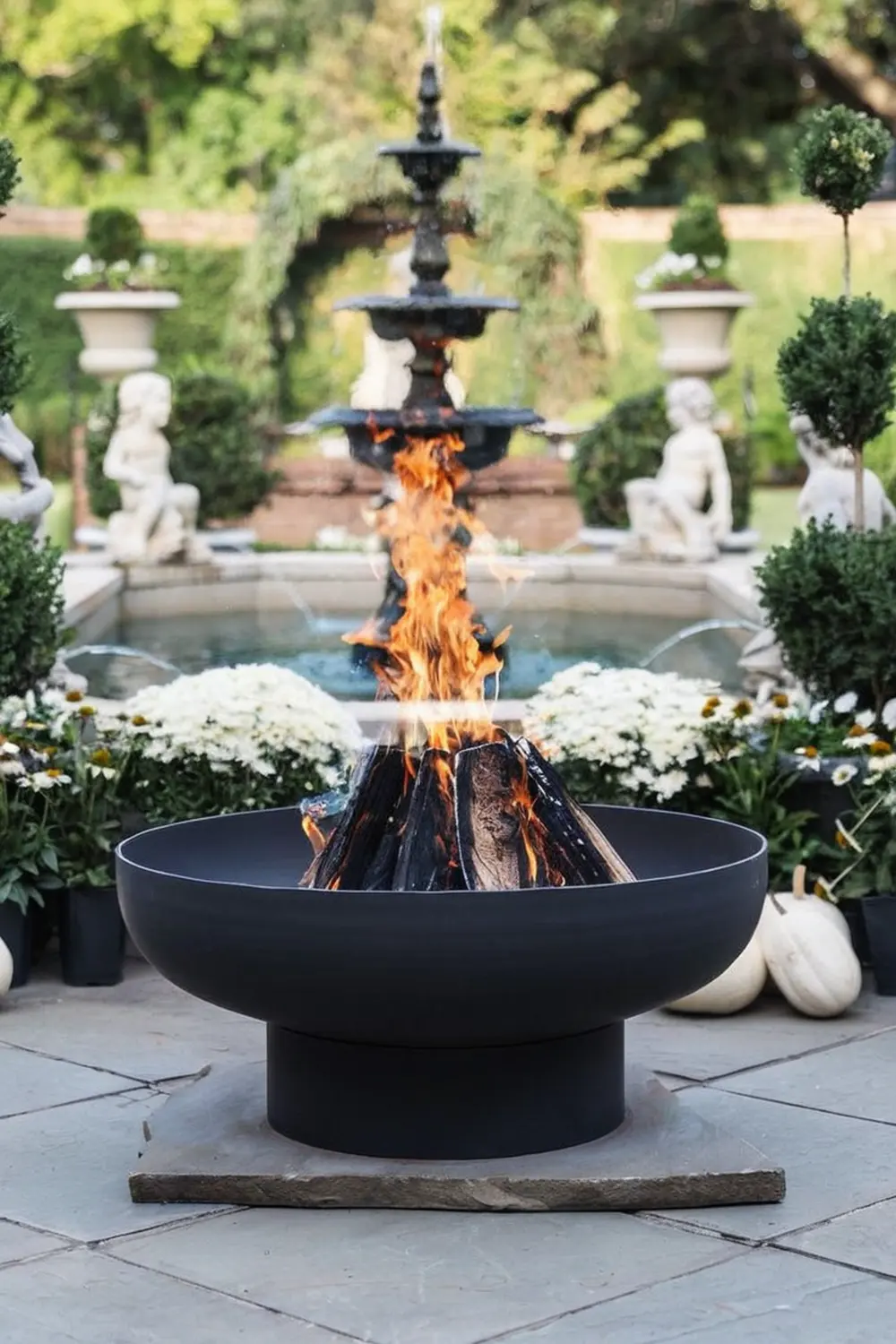 Костровая чаша «Глубокая ROUND» 900 мм