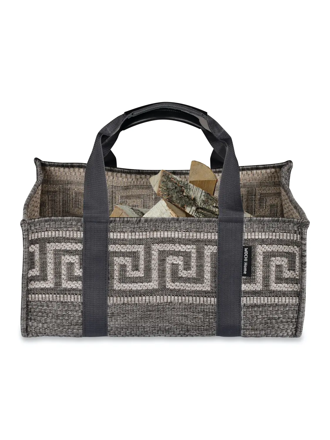 Сумка для дров Боярская "Никита" серая, шт