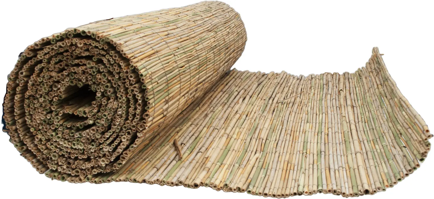 Однослойный тростниковый/камышовый мат 1,4х3,0м (4,2м2), рул