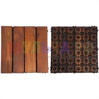 Садовый паркет или декинг из сосновых досок