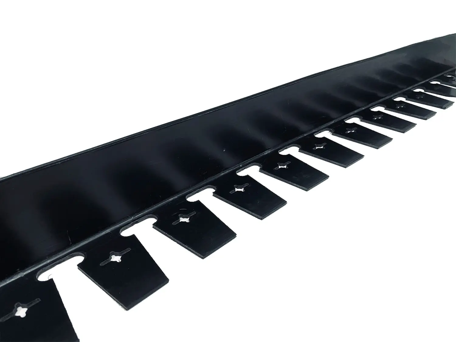 Бордюр секциями ГеоПластБорд "Стафф"  60, черный, 0,060 x 2.0 м, шт