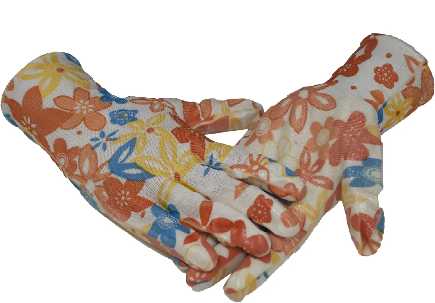 Перчатки нейлоновые, с нитриловым обливом «САДОВЫЕ»