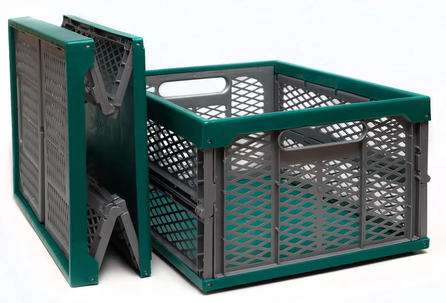 Ящик складной для урожая 38 л, ЦВЕТНОЙ, 34 x 48 x h5/23 см, шт