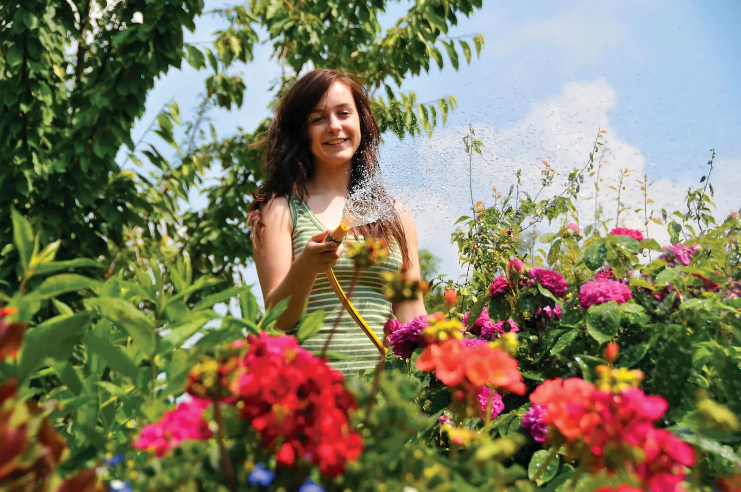 Hozelock 2352 Набор для запуска полива: коннекторы (12,5 мм и 15 мм), наконечник, коннектор для крана, шт