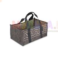 Дрова к камину переносить в специальной сумке намного удобнее