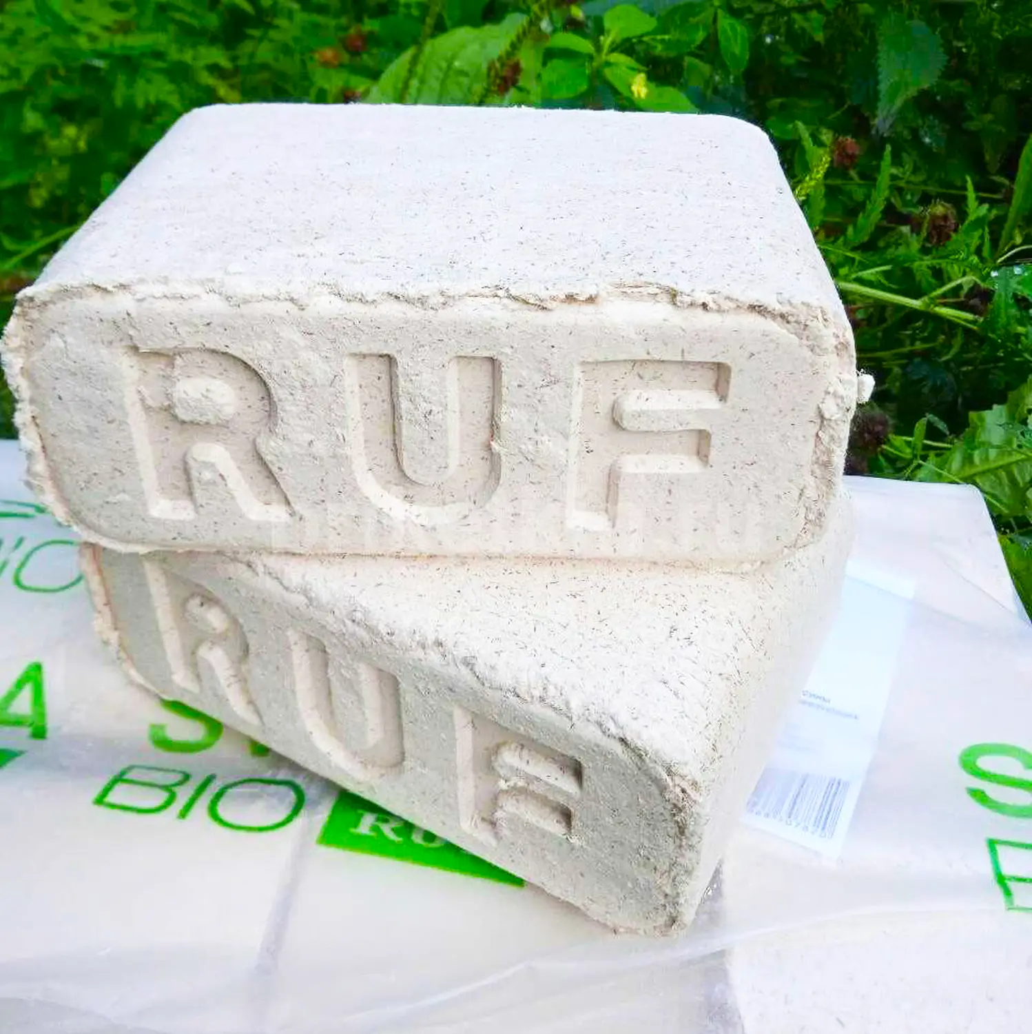 Топливный брикет, береза (пыль уп.12 шт)