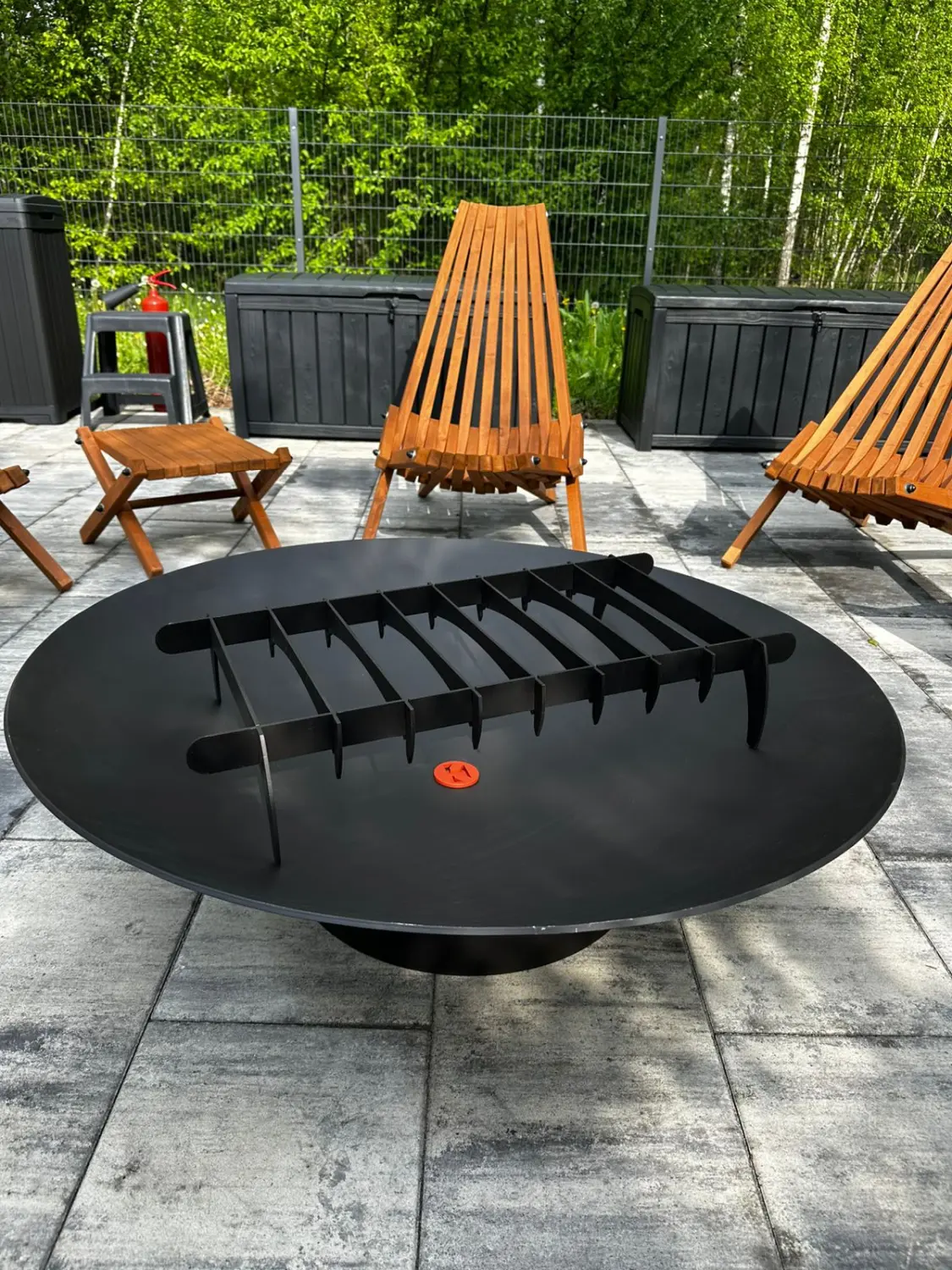 Костровая чаша «Сфера ROUND» 1200 мм