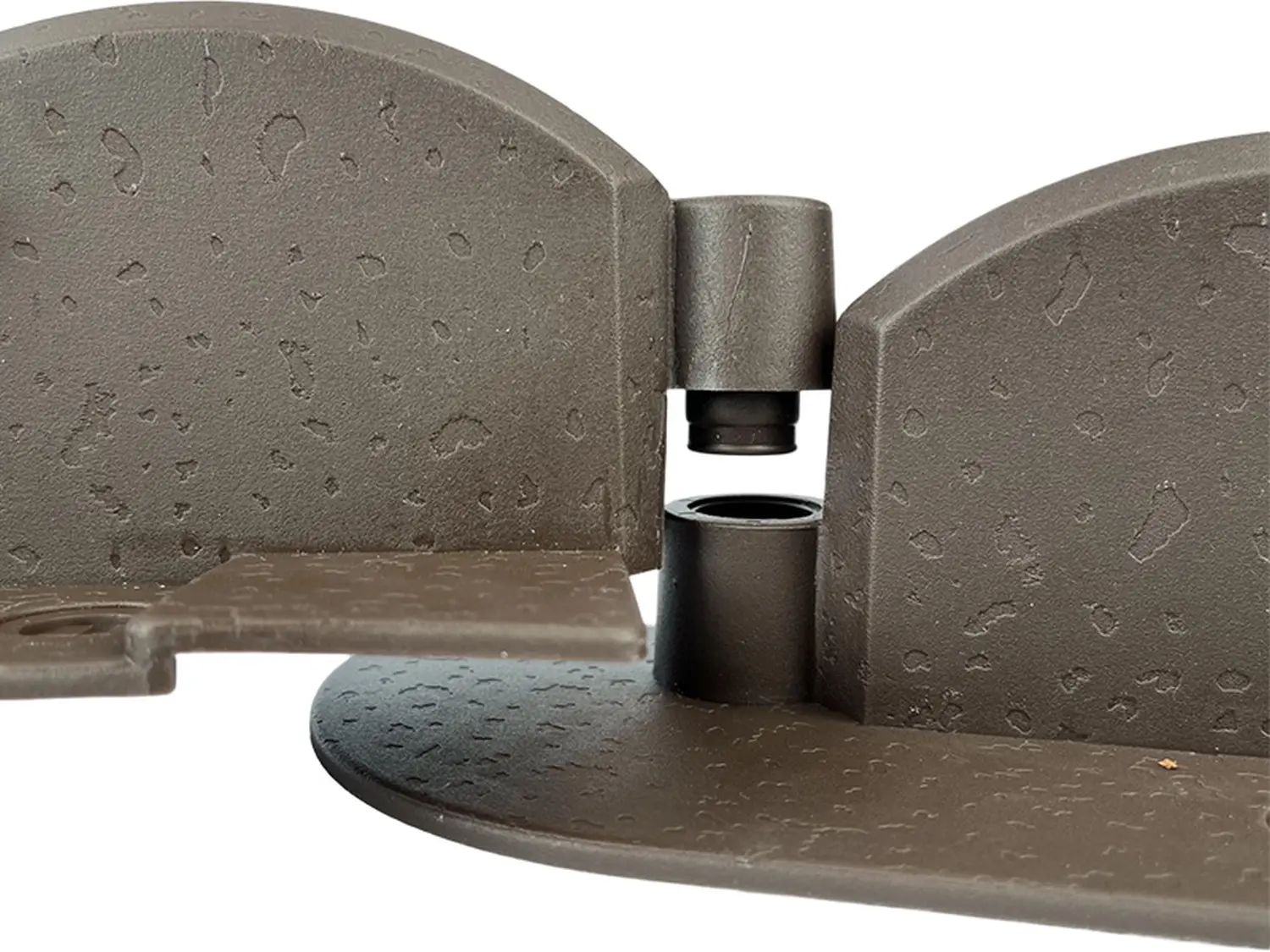 Бордюр декоративный Волна, коричневый, (8 модулей * 32 см + 25 шт креплений), 0,09 x 2,56 м, уп