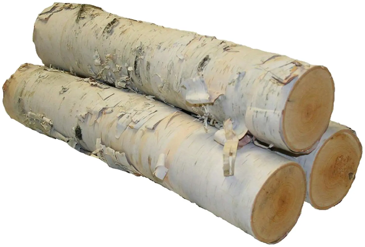 Полено березовое, Ø 5-10, h 50 см, шт.