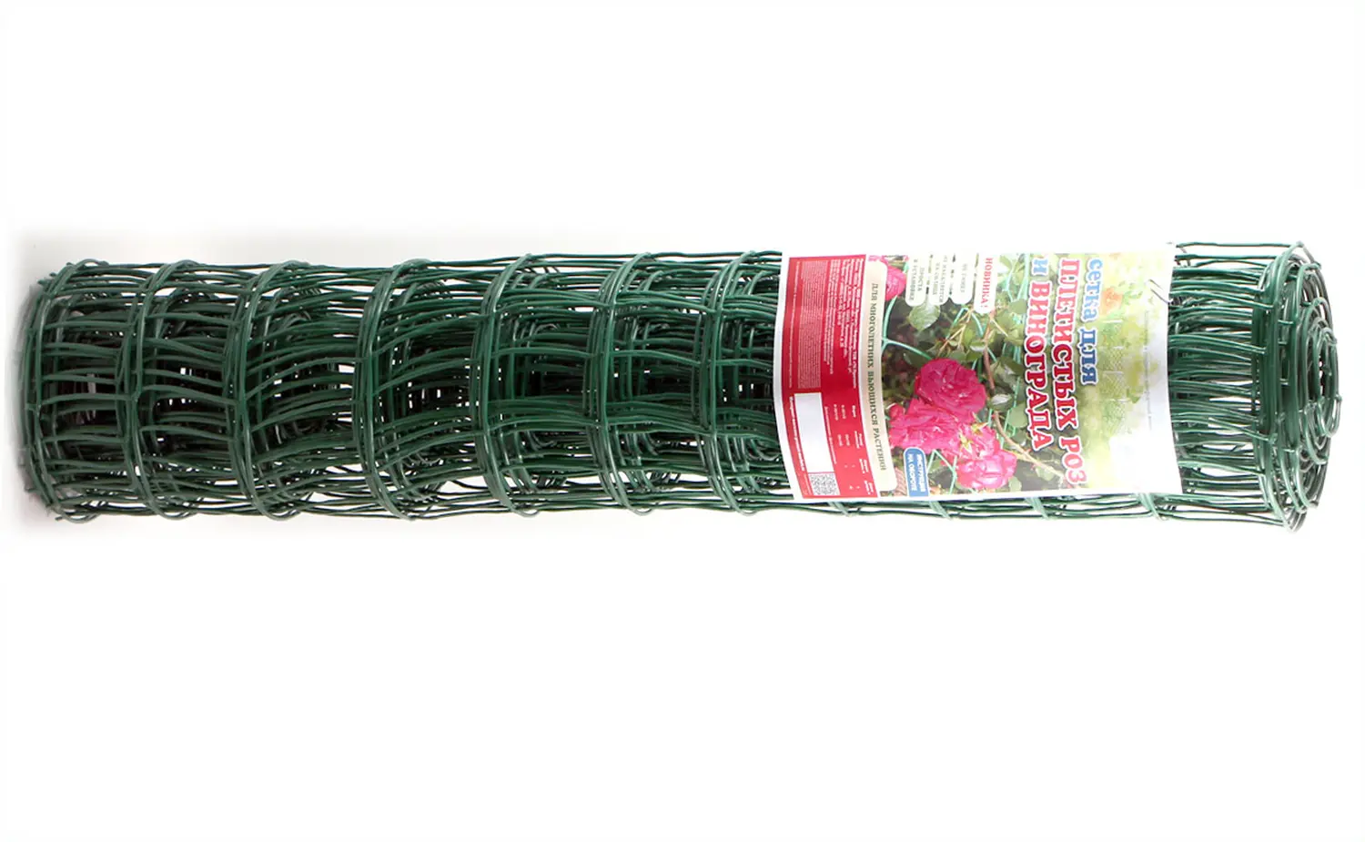 Сетка для винограда, ячея 95*90 мм, 1 x 10 м, хаки, рул