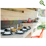 "Фазенда" проект "Геометрическая беседка"