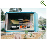 "Фазенда" проект "Геометрическая беседка"