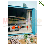 "Фазенда" проект "Геометрическая беседка"