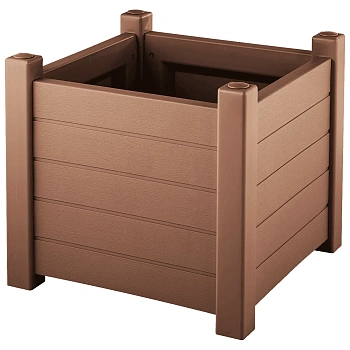 Кашпо Монро, 53 x 53 x 47 см, какао