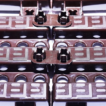 Садовая дорожка Еврогрядка, 1 x 0,3 м, венге