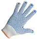 Перчатки с ПВХ, х/б 5 нитка, 10 класс