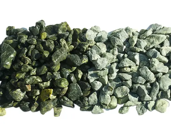 Каменная крошка Змеевик ГАЛТОВАННЫЙ, 20-40 мм, 10 кг