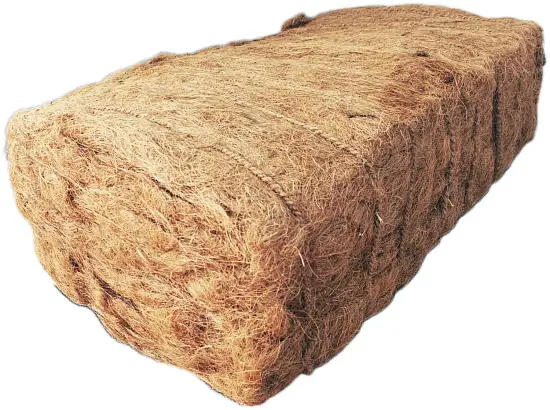 Кокосовое волокно в кипах, 120 кг