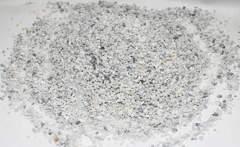 Щебень мраморный серый,  1-3 мм, 10 кг