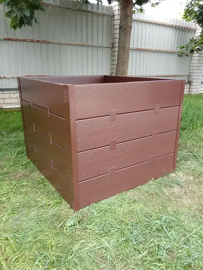 Компостер фактурный, коричневый, 1600 л, уп