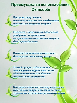 Осмокот Про (Osmocote Pro) 19-9-10+2MgO+ТЕ 5-6 месяца, 1 кг