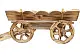 Садовая миниатюра "Тележка"