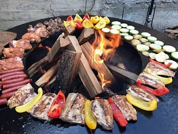 Гриль-кольцо для костровой чаши 1200 мм