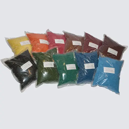 Мраморная крошка Черная, мелкая 1,5-2,5 мм, 10 кг