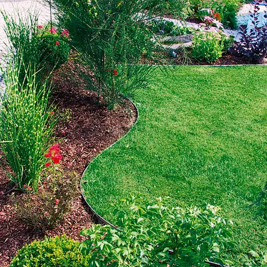 Бордюр КАНТРИ Плюс, черный, 0,125 x 10 м, рул