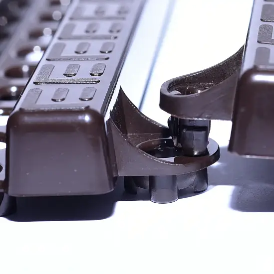 Садовая дорожка Еврогрядка, 1 x 0,3 м, венге