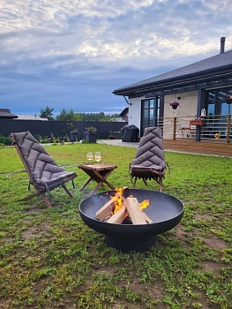 Костровая чаша «Глубокая ROUND» 1000 мм