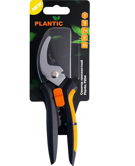 Plantic Секатор плоскостной P204, арт 25204-01, шт