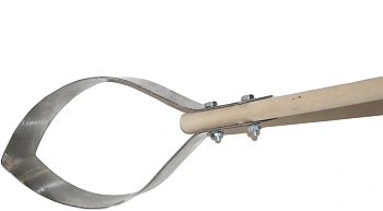 Плоскорез «Стриж» средний (нерж. сталь) с черенком, шт