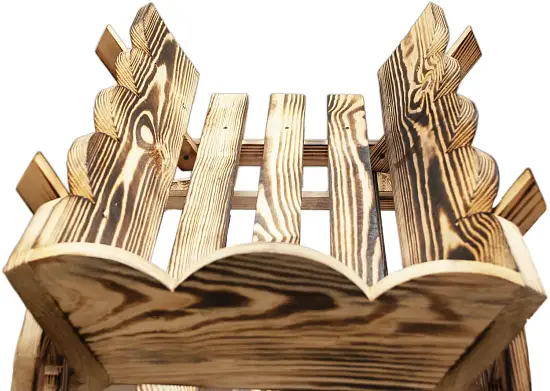 Садовая миниатюра "Тележка"