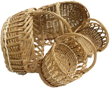 Набор корзин "Польша", в наборе 4 шт 