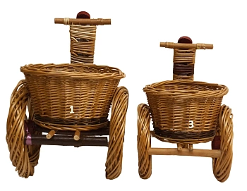 Цветочница "велосипед" №1, шт 