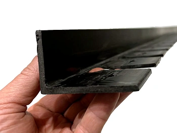 Бордюр секциями ГеоПластБорд "Стафф"  45, черный, 0,045 x 2.0 м, шт