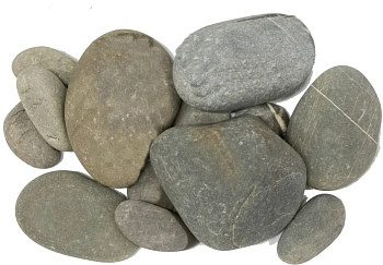 Галька темная, №7, 100-150 мм, ~30! кг 