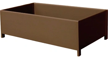 Усилитель универсальный для ВЫСОКОЙ грядки из ПВХ (h 0,5 м, 0,9-1,0 м), коричневый, шт