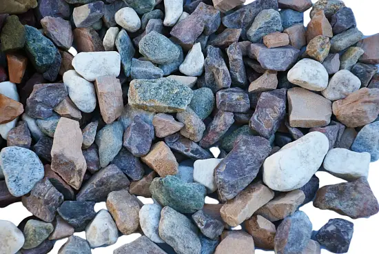 Каменная крошка Микс разноцветный ГАЛТОВАННЫЙ, 20-40 мм, 10 кг