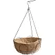 Кашпо подвесное с кокосовым вкладышем Ø30-35 см, шт