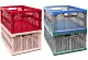 Ящик складной для урожая 38 л, ЦВЕТНОЙ, 34 x 48 x h5/23 см, шт
