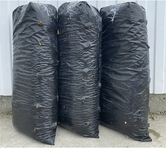 Субстрат грибных блоков(отработанных), мешок 60 л