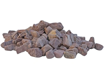 Каменная крошка Яшма бордовая ГАЛТОВАННАЯ, 20-40 мм, 10 кг