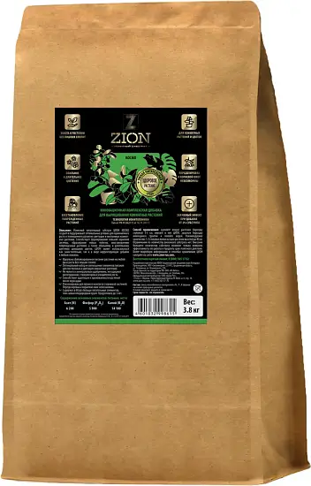Комплексная добавка Цион(Zion) Космо(для комнатных), мешок 3,8 кг