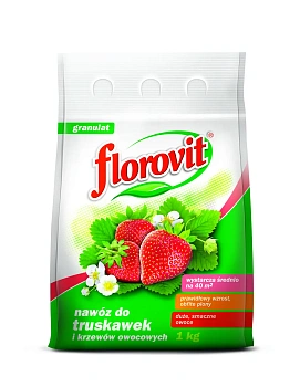 Florovit гранулированный для клубники и земляники, пакет 1 кг