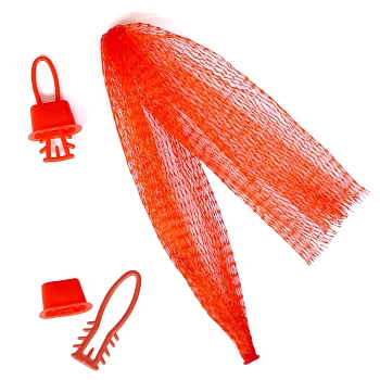 Сетка упаковочная "БелСетка" марки Ф3, + клипса 10 шт, Арт 6 (до 2 кг), 10 шт/уп 