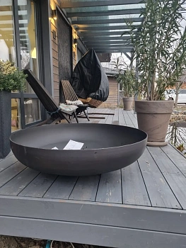 Костровая чаша «Глубокая» 1200 мм