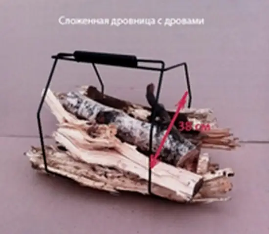 Переноска для дров, металл, шт